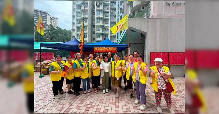 林詠欣出席石排灣邨盂蘭勝會 與義工共進齋膳感受社區溫度