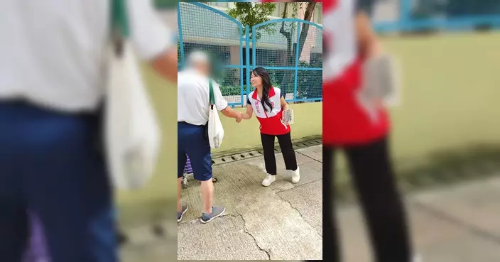 工聯會陳穎欣葵青區設街站 講解新皇崗口岸交通安排