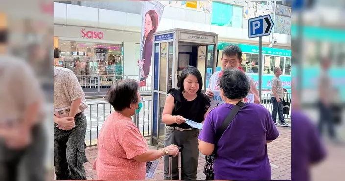 南港島線西段｜林詠欣設流動服務站收集街坊意見