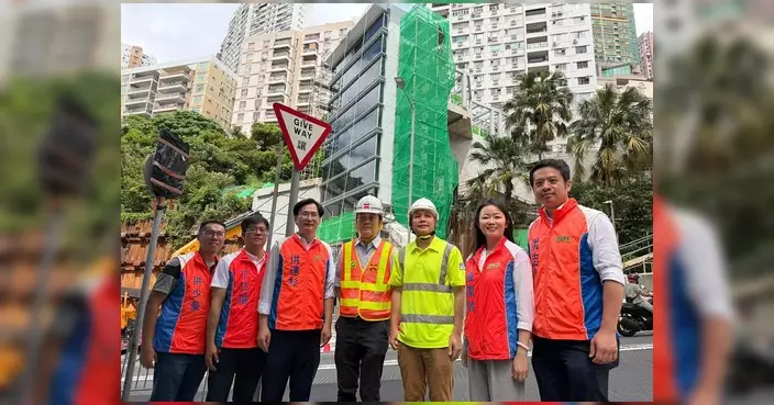 炮台山道與天后廟道升降機塔 今日下午4時開放使用