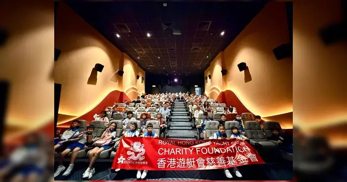 大埔區少年警訊50會員獲邀觀賞《反斗奇兵5》 與小學生共度暑假尾聲