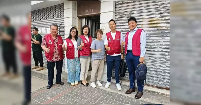 東區關愛隊（柏架山）視察簡樸房樣板房 了解新標準要求