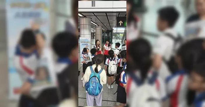 陳穎欣聯同泳迦帶學生遊故宮博物館 港鐵KOL Hinson任導賞