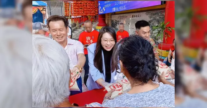 香港揭陽同鄉社團總會黃竹坑大王爺廟合辦盂蘭勝會派平安米