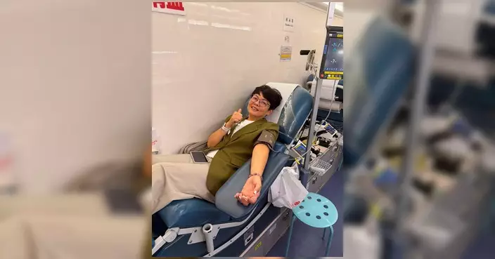 屯門愛心捐血周圓滿舉行 陳孟宜親身捐血籲恆常支持