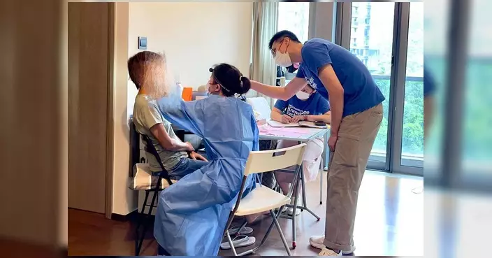 掃管笏關愛隊聯同港大牙醫學院 完成長者口腔健康計劃第二次探訪
