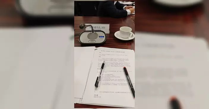 柯創盛出席區議會會議 關注廚餘回收及消防條例修訂