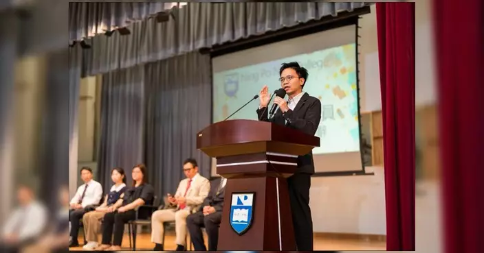 張美雄出席寧波第二中學嘉許禮 勉勵學生人生如長跑