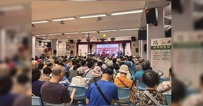 欣英關愛隊辦文藝匯演賀回歸 跆拳歌舞與區內老幼同樂