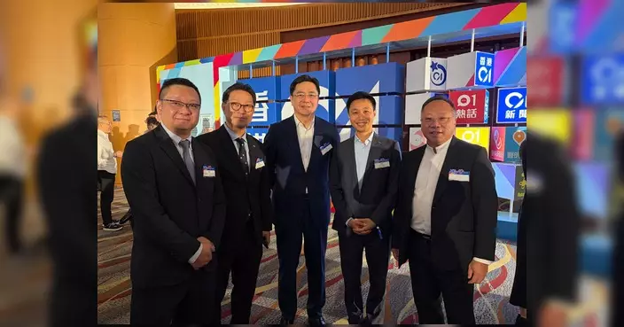 林振昇出席《香港01》10周年慶祝酒會 冀續為市民提供多元資訊