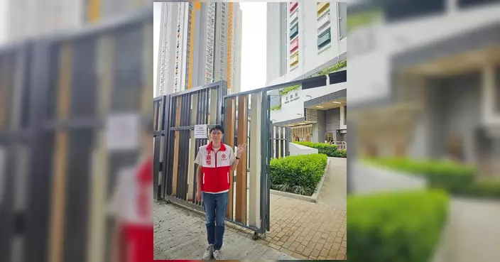 宏緻苑C座崇緻閣對出大門開放通行 李嘉恒跟進改善行人隧道設施