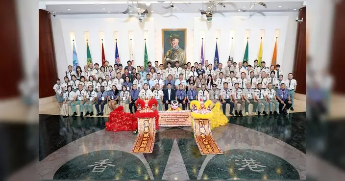李廣宇轉任香港童軍總會東九龍地域榮譽會長