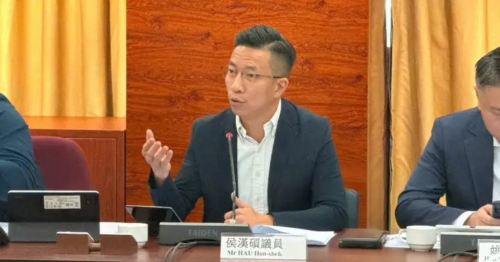 北區區議員侯漢碩區議會大會提建議 倡全面檢視老化喉管及排水設施