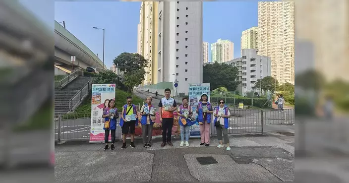 吳啟泰聯同義工愛心路設街站 派發滅鼠資訊及9月活動總覽