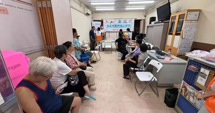 屯門興澤關愛隊辦健康風險評估工作坊 免費為街坊量血壓測血糖