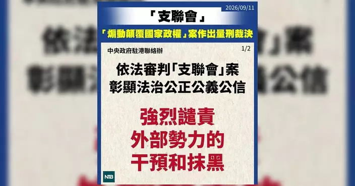 支聯會案判決 伍志華：國安是社會安定和市民生活基礎