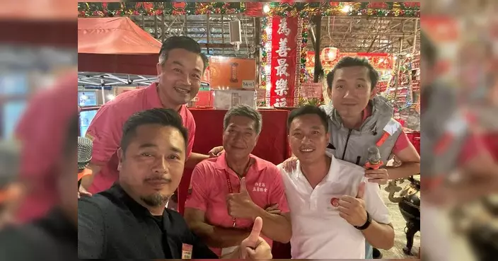 陳權軍出席西貢盂蘭勝會總理交接儀式 稱秉承傳承非物質文化遺產