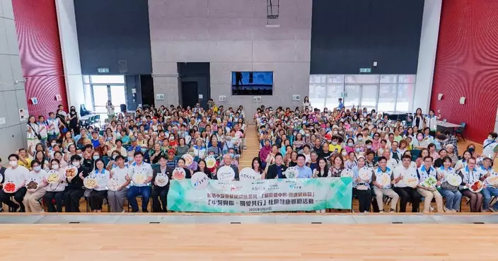西貢區社區健康巡迴活動第2場圓滿舉行 逾350名居民到場參與