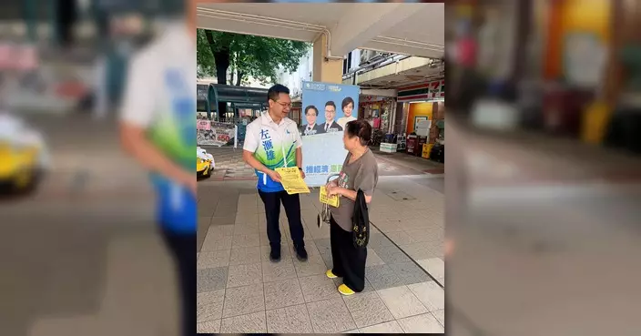 左滙雄愛民邨設街站 講解啟德醫院交通配套及新皇崗口岸資訊