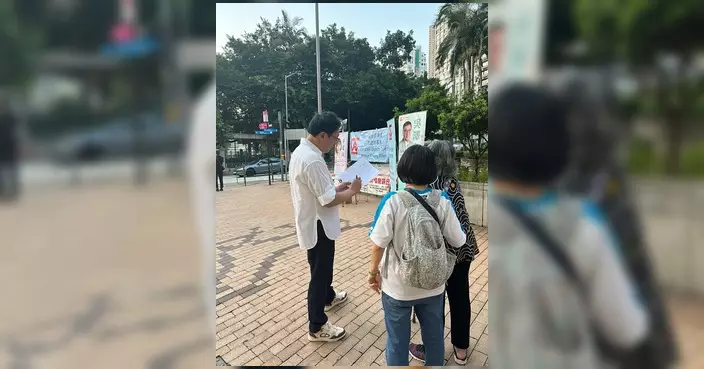 吳澤森與李碧儀辦流動會客室 走入社區聆聽街坊意見