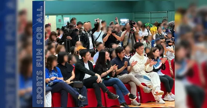 中西區活力專員參與全民動起來啟動禮 香港公園體育館設亞運觀賞站