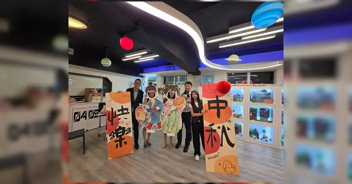 鴨脷洲街坊學校辦中秋晚會 黃雨程設燈籠手作坊與師生同樂