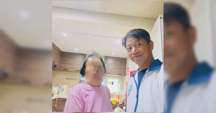 掃管笏關愛隊義工上門維修 為獨居長者重亮廚房燈光