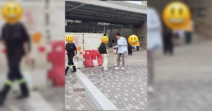 林博宋皇台站D出口設早站 落區聆聽街坊民生訴求