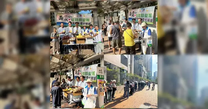鄭宇曦聯同工聯會西貢團隊中秋前夕辦愛心月餅活動 向西貢街坊送暖