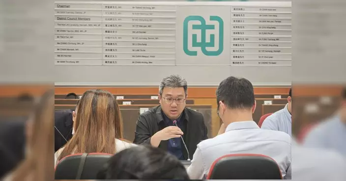 馮沛賢出席屯門區議會會議 建議增設戶外智能健身設施