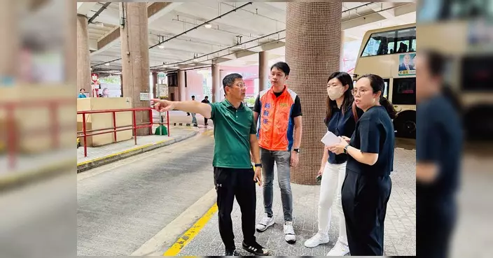 民建聯黃大仙團隊視察啟德醫院交通接駁 促運輸署加強88A指示標記