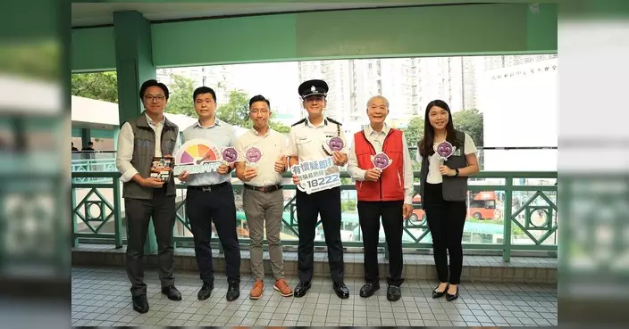 北區區議員聯同大埔警區兩度落區 推廣防罪宣傳