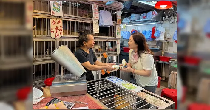 灣仔食環署與議員中秋走訪銅鑼灣街市 關注防鼠防蚊及廚餘回收