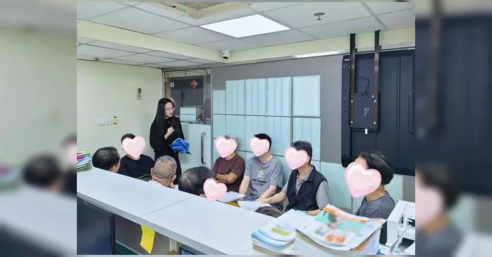 王倩雯參與石塘咀大廈法團會議 協助跟進滲漏個案並宣傳防火安全