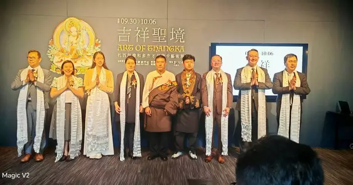 林琳出席唐卡藝術展任主禮嘉賓 稱藉交流聆聽文化旅遊業界意見