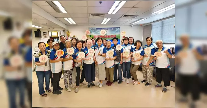 灣仔區耆樂警訊辦國安講座及拓印紙扇工作坊迎國慶
