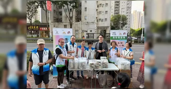 關愛隊西貢送暖 辦流感疫苗接種及國慶問答遊戲