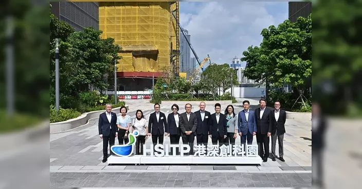 吳錦華隨許正宇率團三度考察北都 指香港要走向「金融賦能的城市」