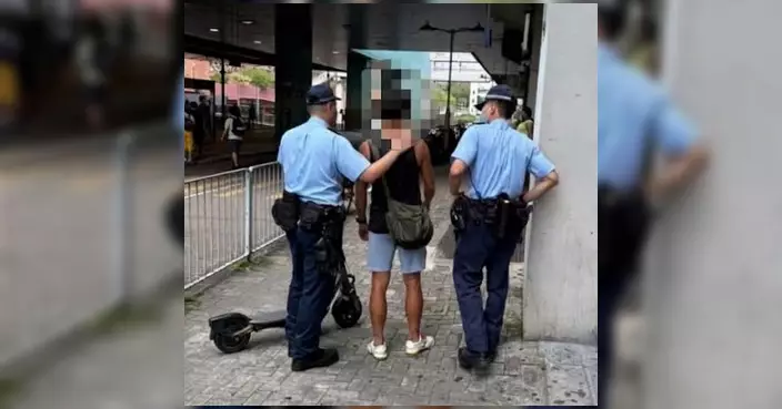屯門警區打擊非法使用電動可移動工具 拘多人檢獲涉案工具