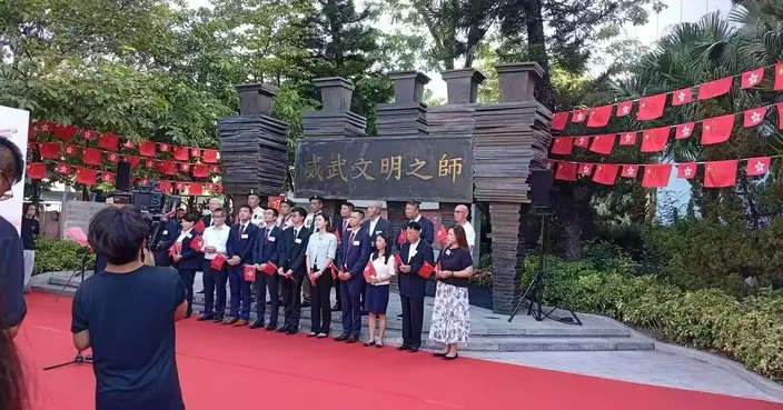 陳月明國慶走訪北區多處 分享香港首個五年規劃發展藍圖