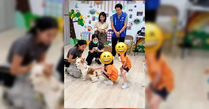 沙田關愛隊水泉澳區辦家長壓力紓緩講座 治療犬與親子零距離互動