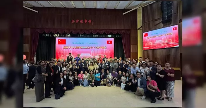 歐陽均諾出席九龍社團聯會國慶77周年活動