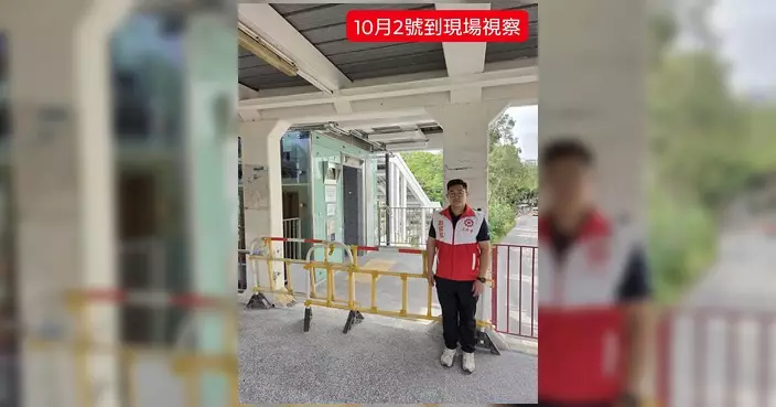 工聯會青衣團隊跟進天橋NF213升降機故障 承辦商料10月6日重開