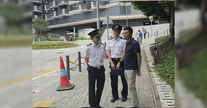 羅曉楓聯同食環署視察大埔多個垃圾收集站 跟進環境衞生問題