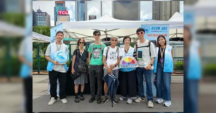 港島總區防罪辦灣仔海濱設防騙宣傳 籲車迷保管財物