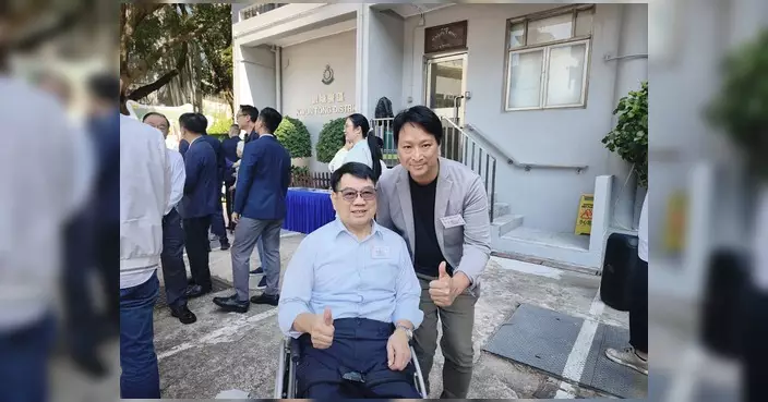 觀塘警區辦守護傳承開幕禮 輪椅警長伍強分享不屈精神