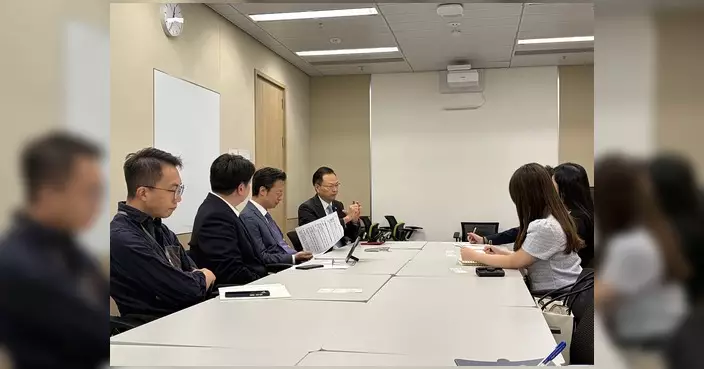 陳紹雄聯同洪錦鉉陳博智晤品質保證局 倡建國家茶葉品牌追溯體系對接國際